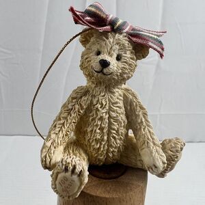 Vtg Dan Dee Collectors Choice 100 Year Anniversary 1902-2002 Teddy Bear Figurine